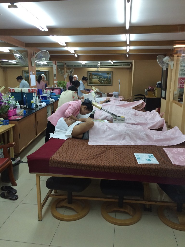 Bangkok Thailand KhaoSan Road massage