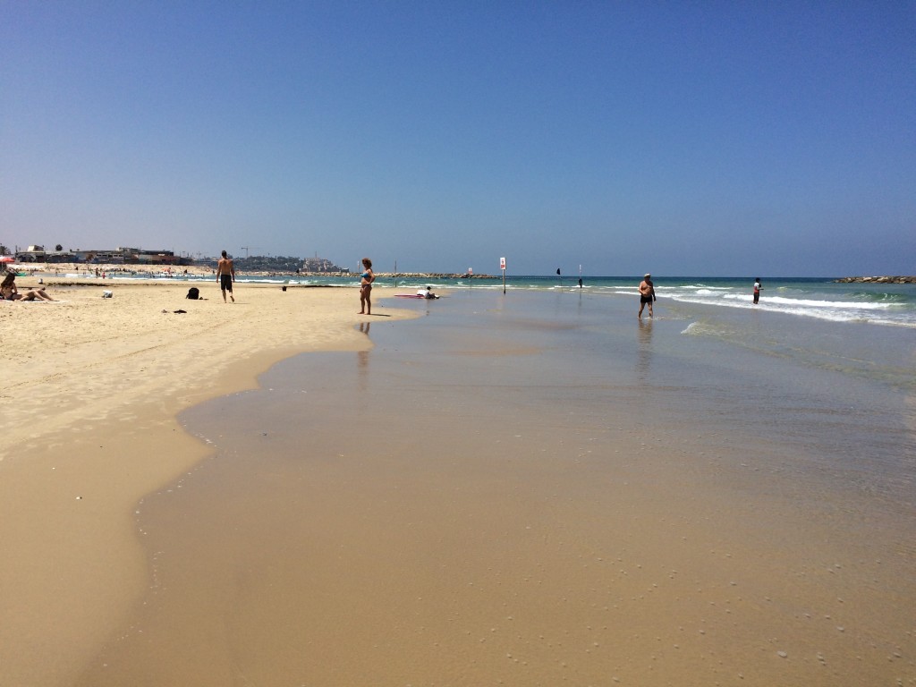 Izrael Tel Awiw plaża