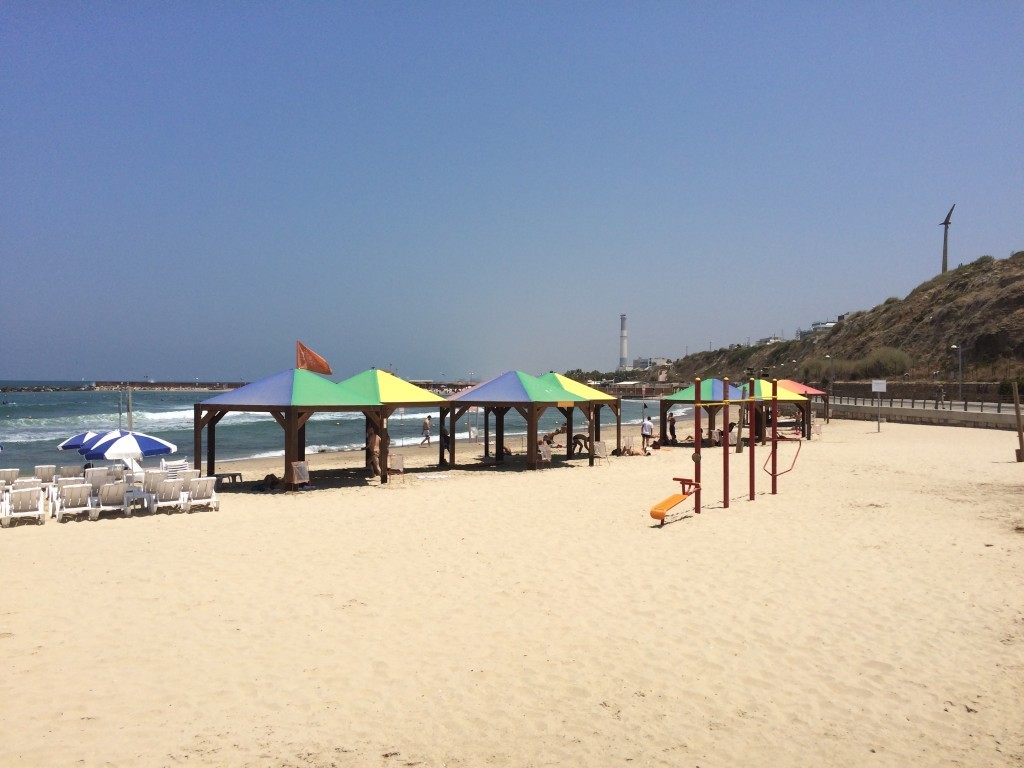 Gejowska plaża w Tel Awiwie