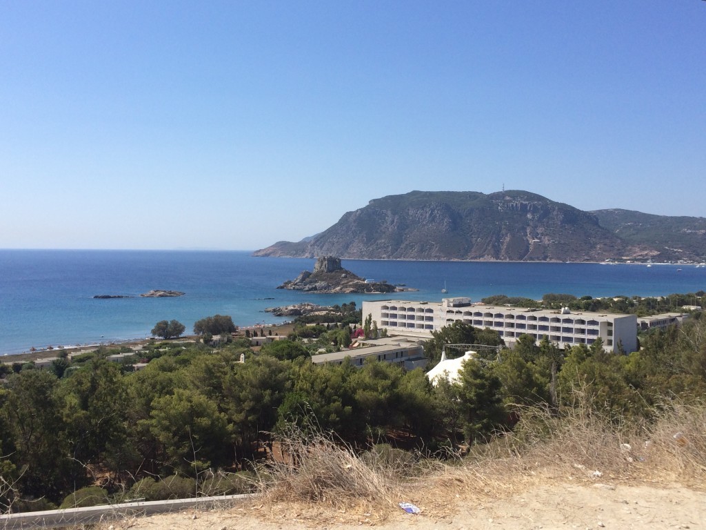 Grecja wyspa Kos plaża Agios Stefanos