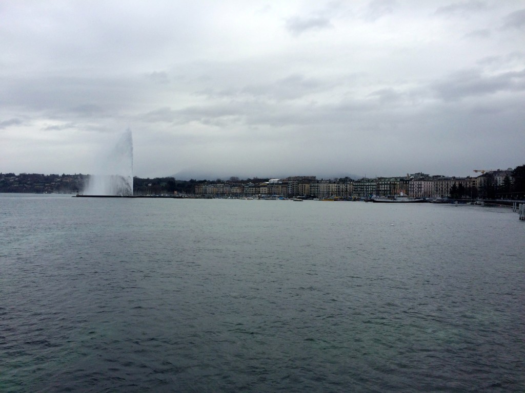 Symbolem Genewy jest najwyższa na świecie fontanna nad Jeziorem Genewskim. Wystrzeliwuje ona w ciągu każdej sekundy 500 litrów wody na wysokość 140 metrów!