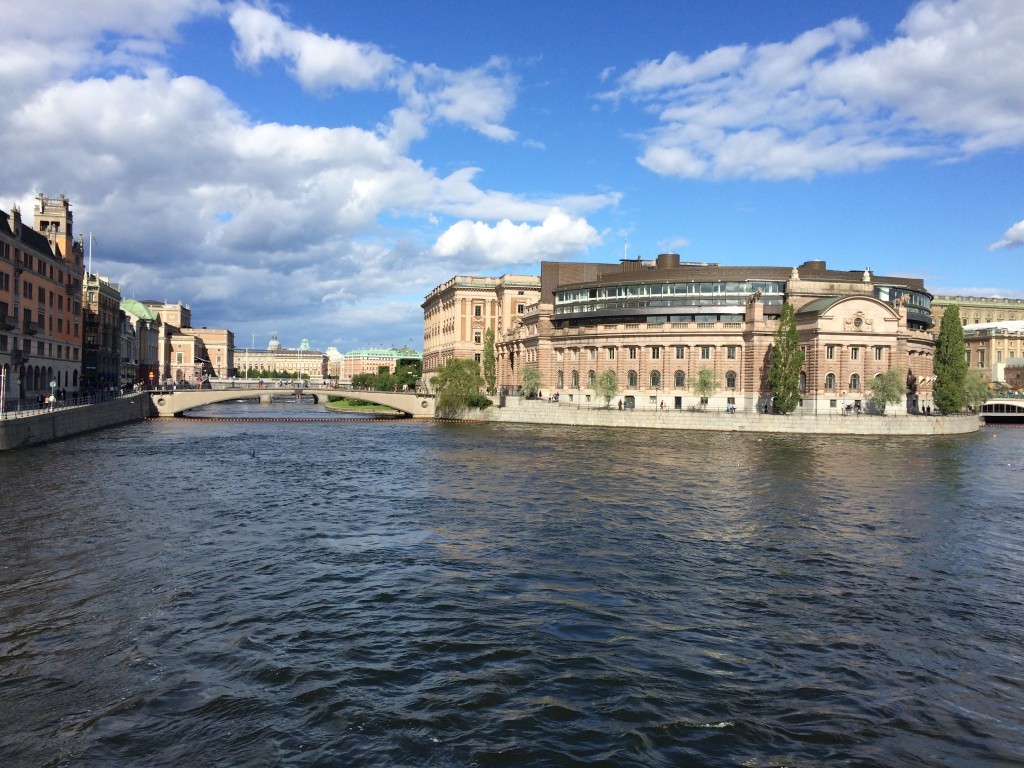 Riksdagshuset – siedziba szwedzkiego parlamentu i Szwedzkiego Banku Narodowego.