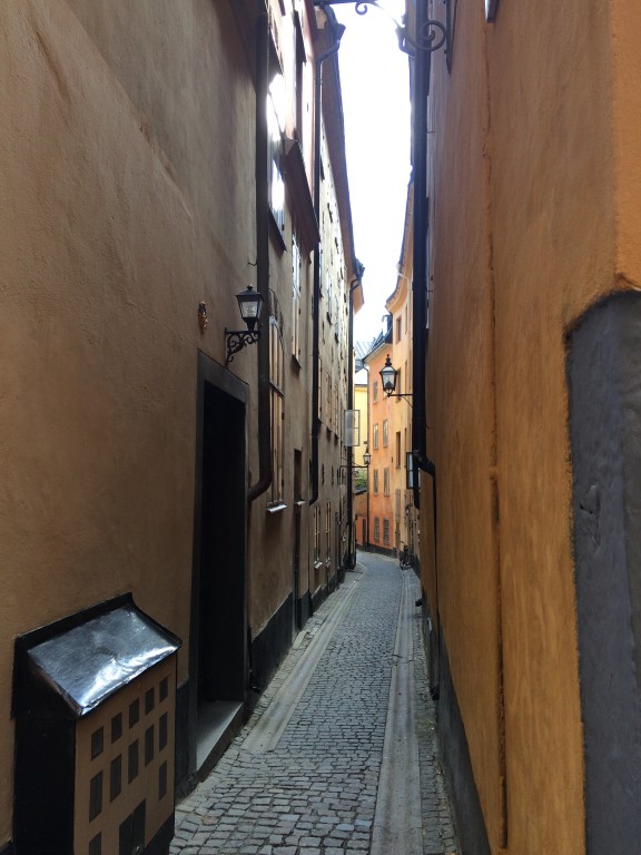 Bajkowe uliczki Sztokholmu.