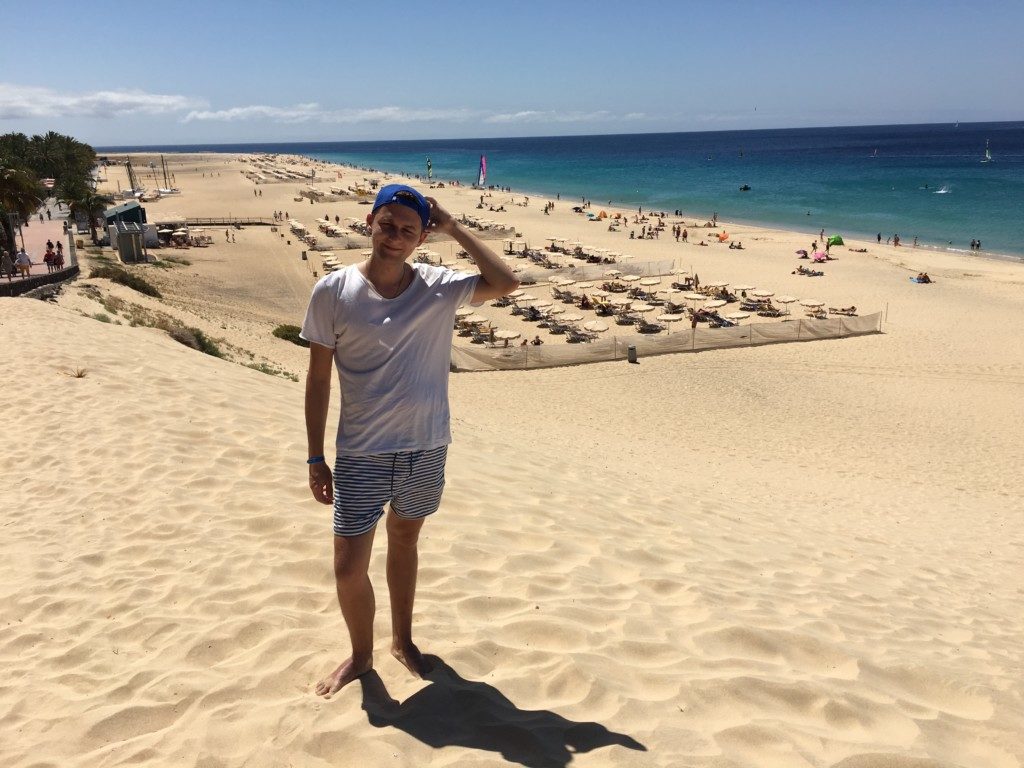 Fuerteventura to bardzo wietrzna wyspa.