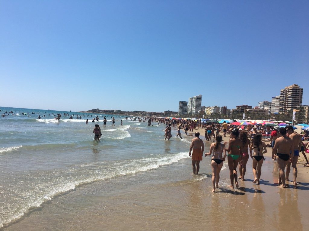 Hiszpania Alicante plaża San Juan