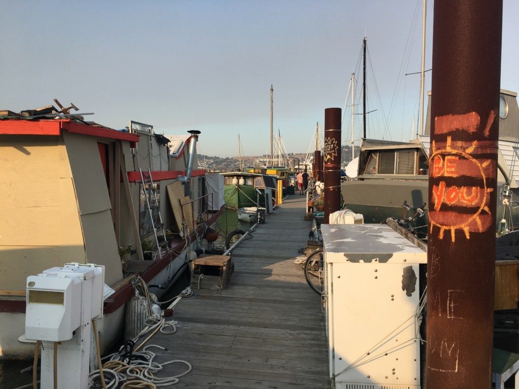 Kalifornia Sausalito Issaquach Dock