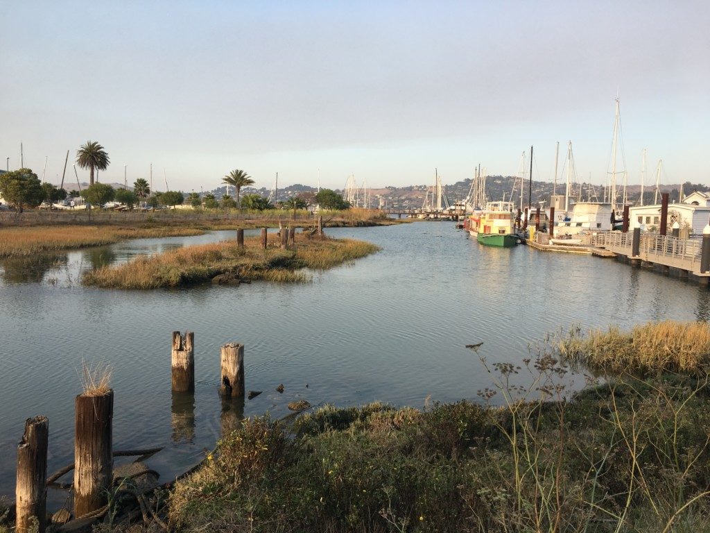 Kalifornia Sausalito Issaquach Dock