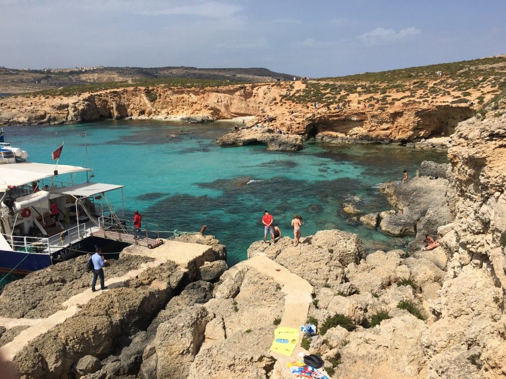 Malta Błękitna Laguna Comino