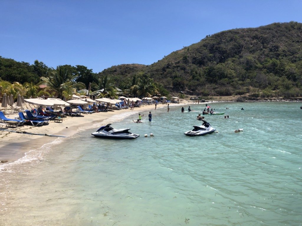 Saint Kitts i Nevis plaża Cockleshell