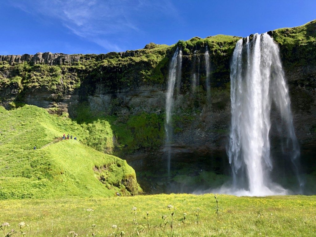 Islandia Wodospad Seljalandsfoss