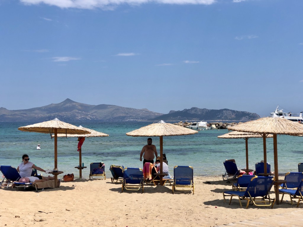 Grecja wyspa Agistri Skala plaża