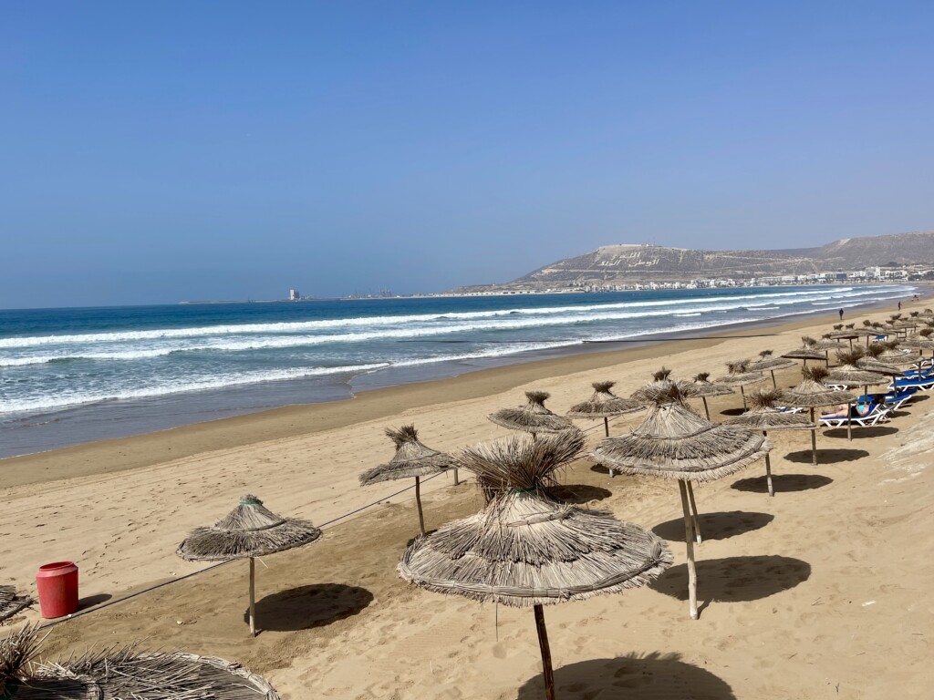 Agadir Maroko plaża